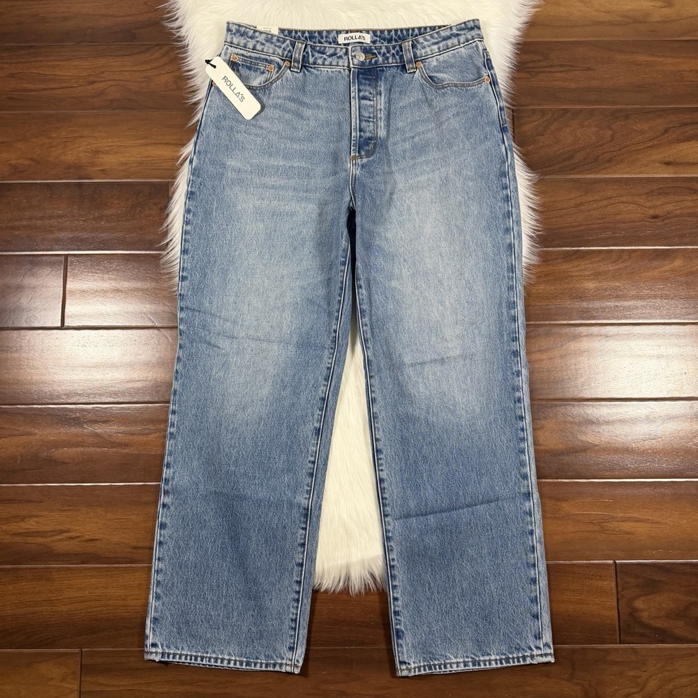 ROLLA'S Women's Size 30 Super Loose Denim Jeans in Del Rey